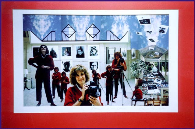 Dana in Her Studio 1985